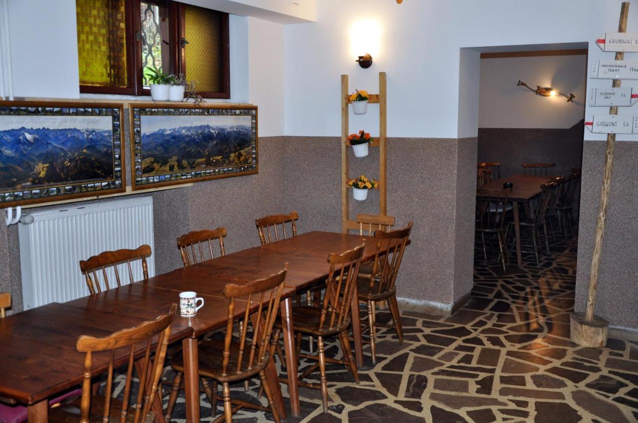 Hostel Miedzynarodowe Schronisko Mlodziezowe Ptsm Szarotka Zakopane Exteriér fotografie